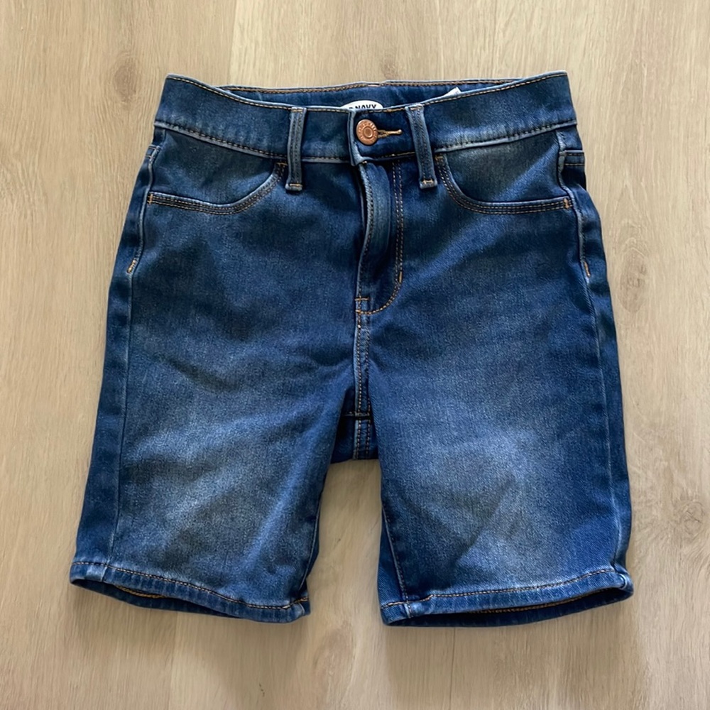 Old navy ballerina shorts denim girls size 10